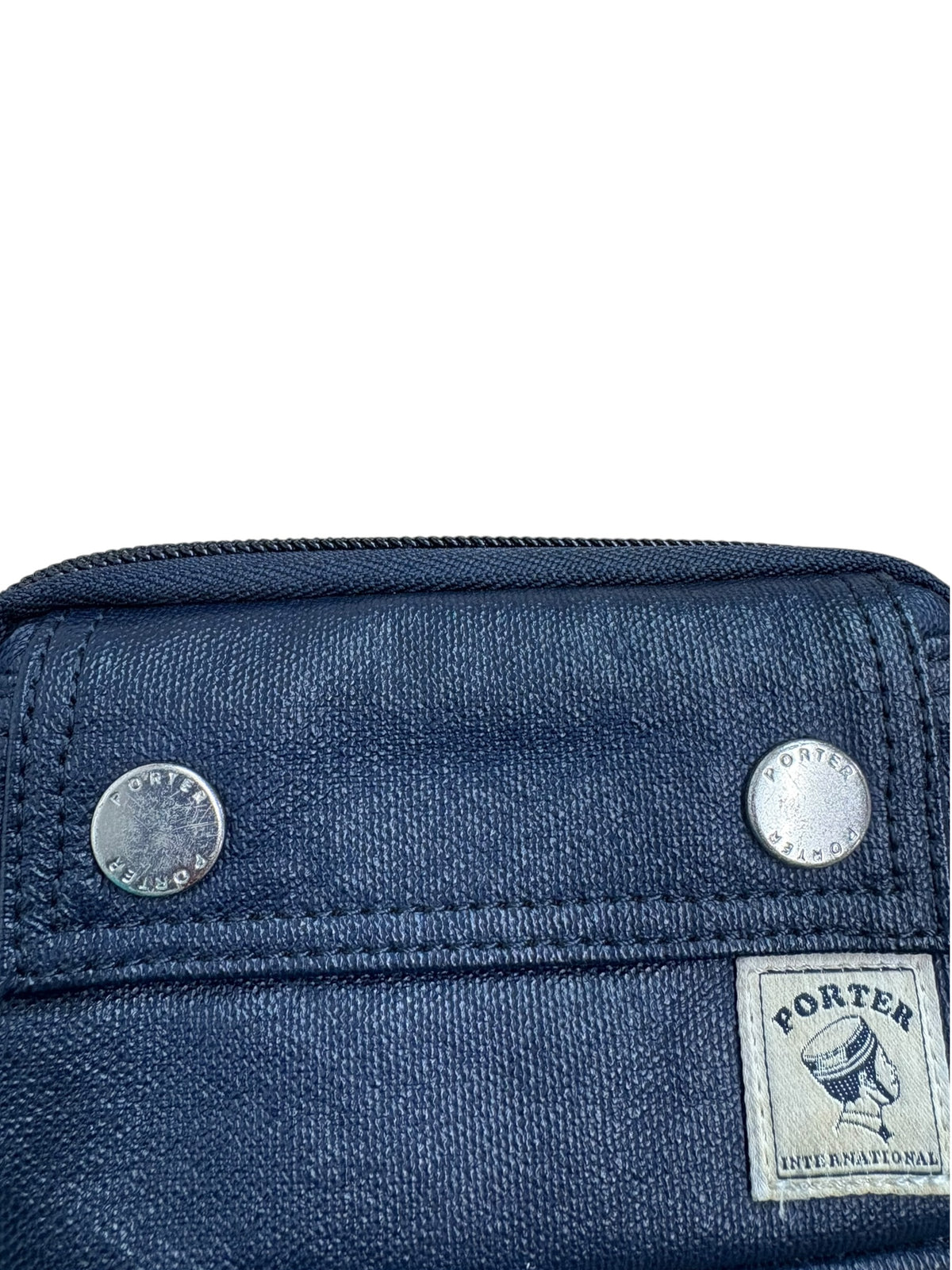 Porter International Utility Zip Pouch Wallet