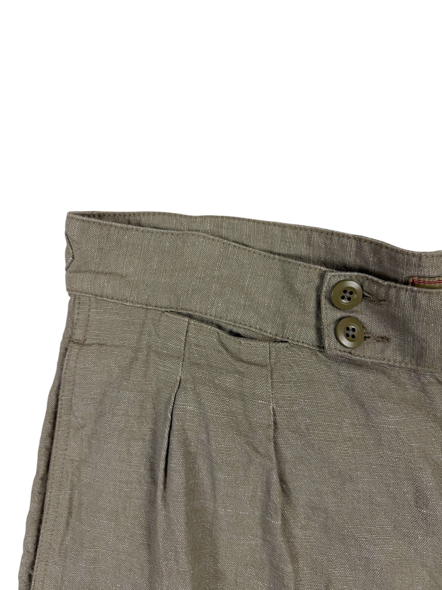 Nigel Cabourn Lybro P-57 Pleated Shorts