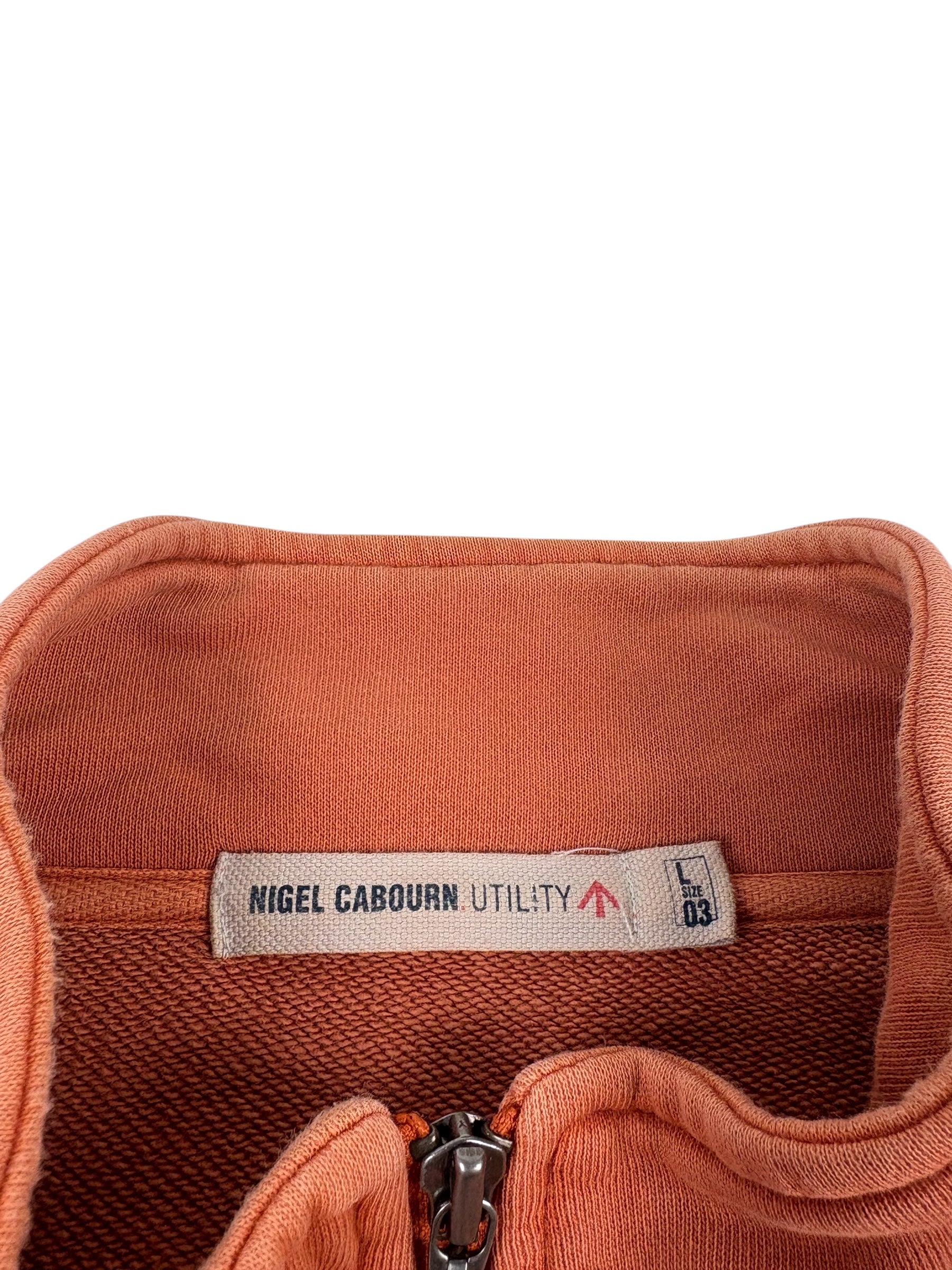 Nigel Cabourn Spell-Out Zip Jacket