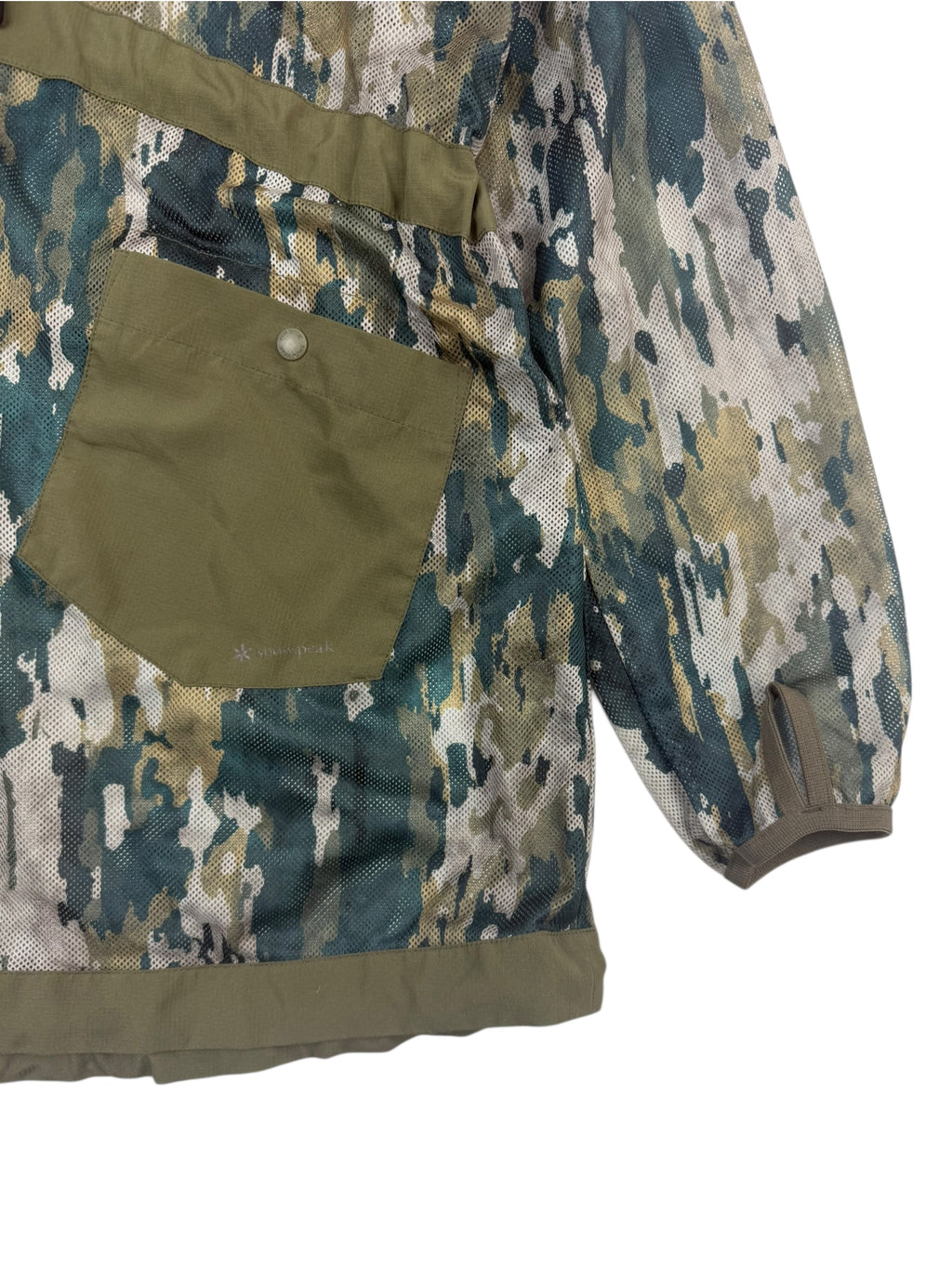 Snow Peak Printed Insect Shield Mesh Middle Jacket