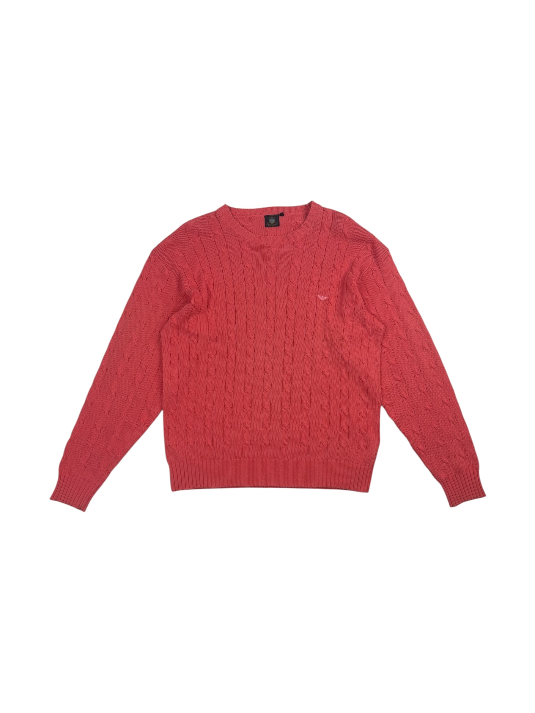 Emporio Armani 1980’s Cable Knit Sweater