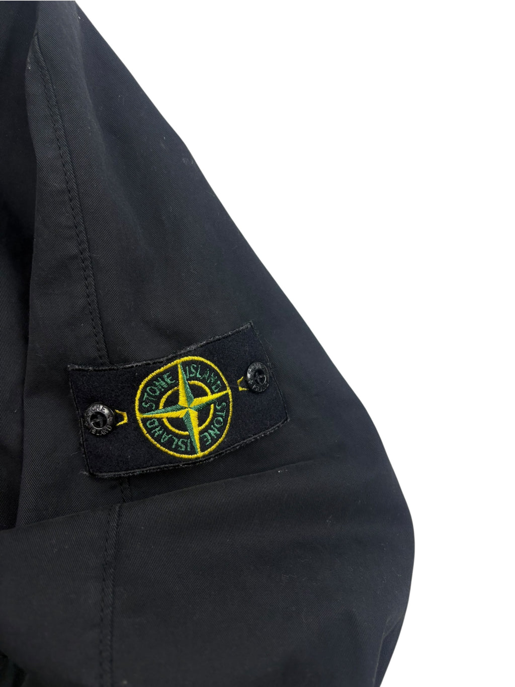 Stone Island Quarter Zip Hooded Smock