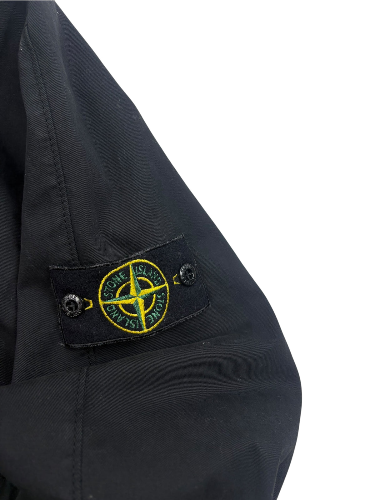 Stone Island Quarter Zip Hooded Smock