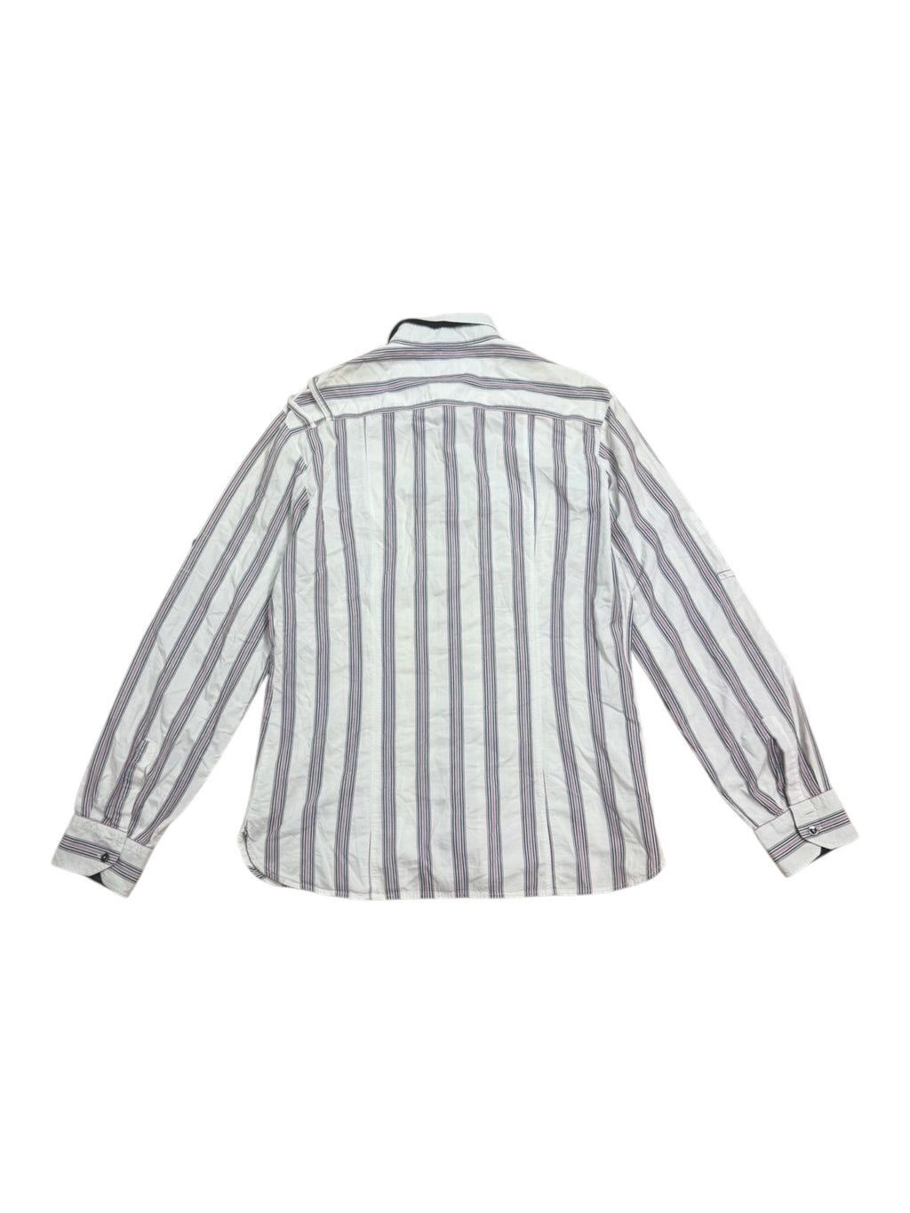 Dolce & Gabbana 2000s Striped Military Shirt