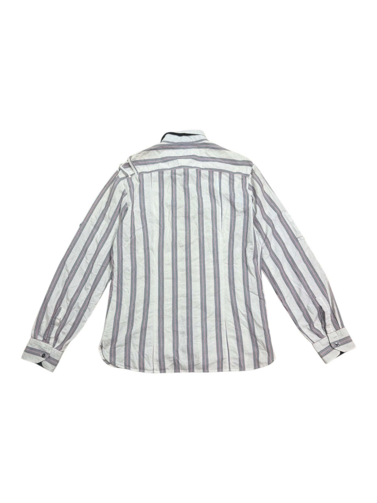 Dolce & Gabbana 2000s Striped Military Shirt