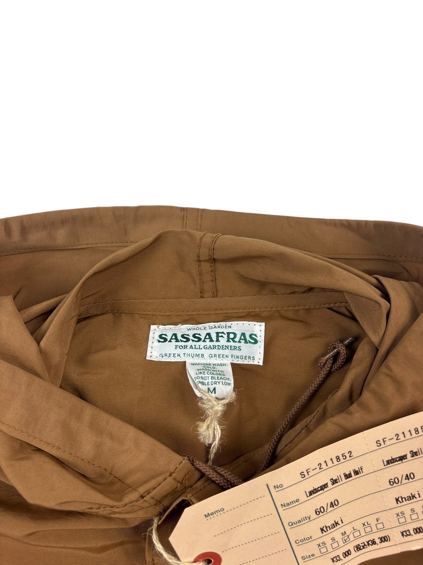 Sassafras Landscaper Shell Bud Half Smock