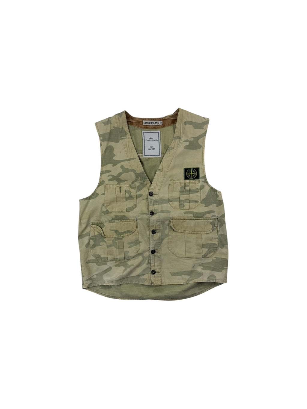Stone Island SS90 Ice Camo Vest
