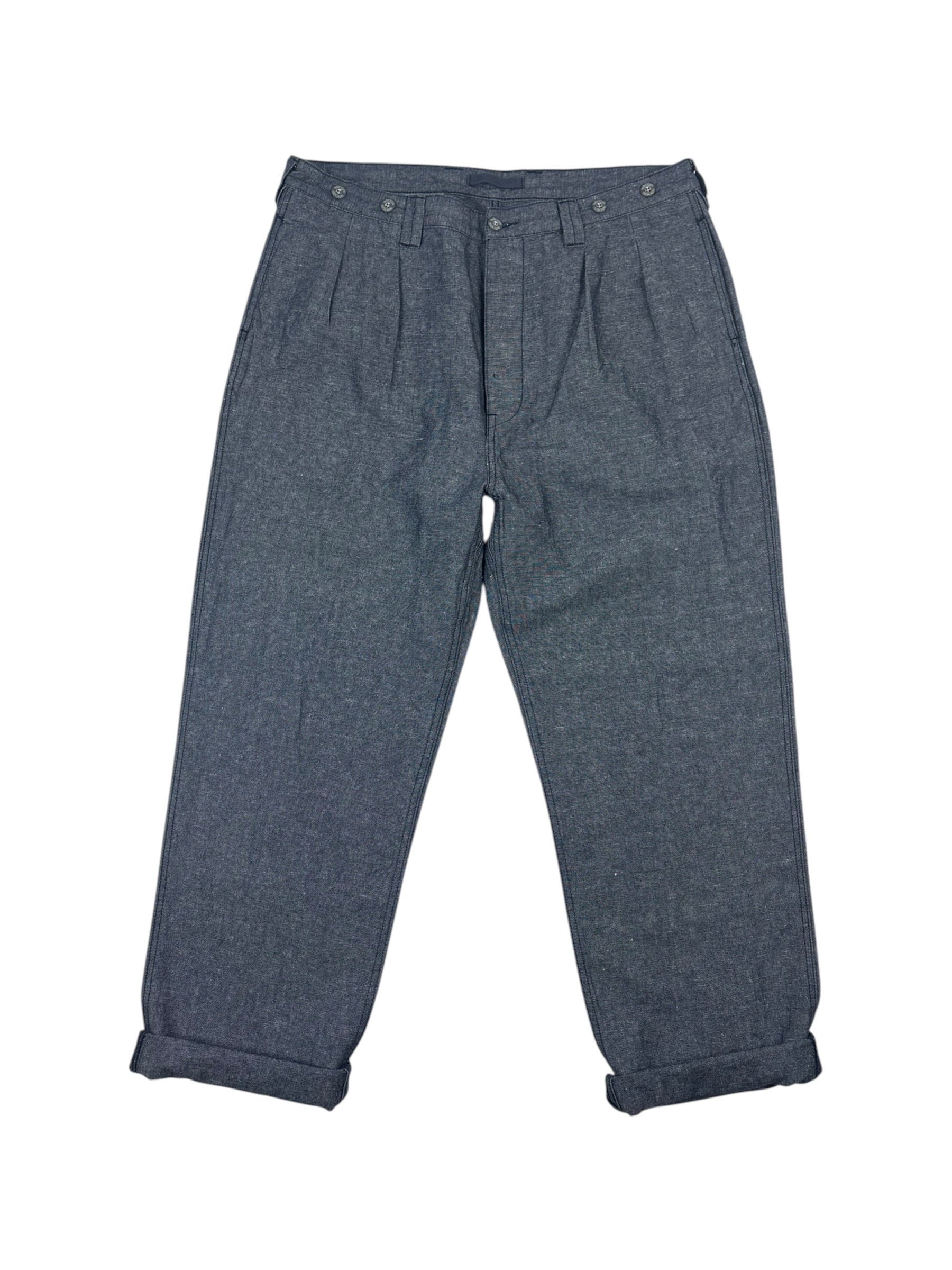 Nigel Cabourn Lybro Pleated Work Trousers
