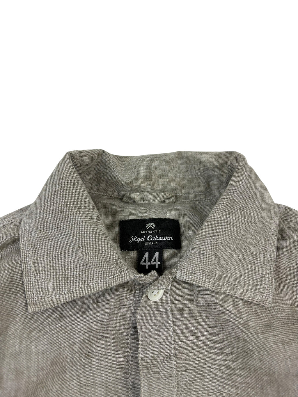 Nigel Cabourn Authentic Linen Blend POH Shirt