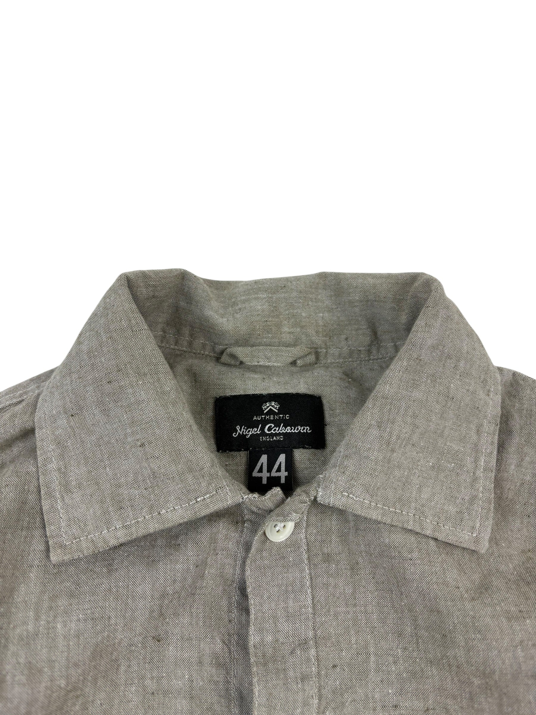 Nigel Cabourn Authentic Linen Blend POH Shirt