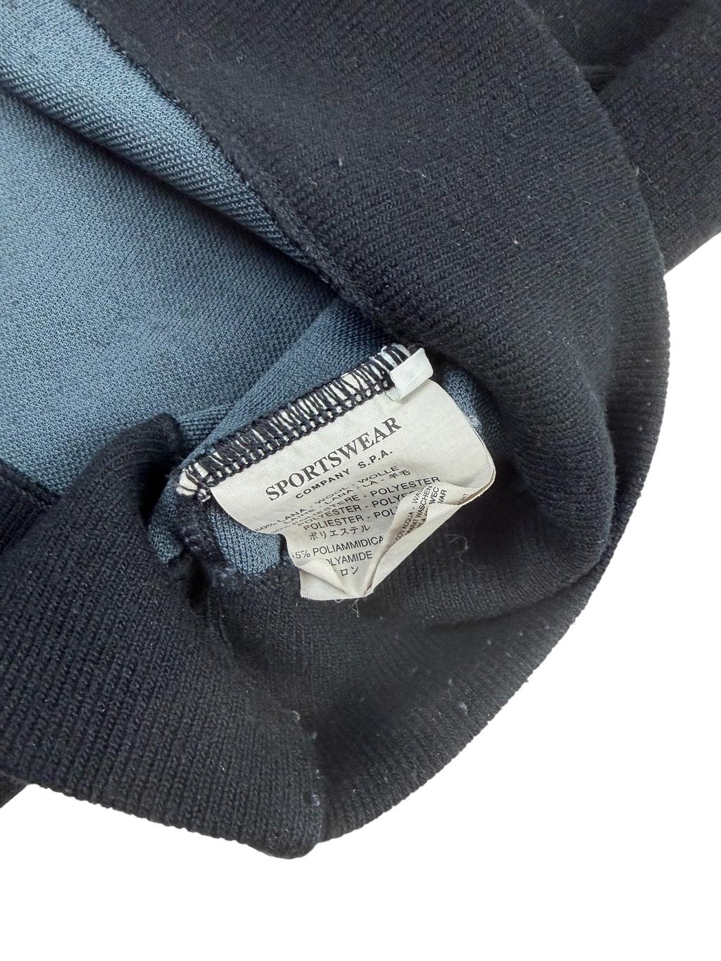 Stone Island AW98 Wool Blend Mock Neck Sweater