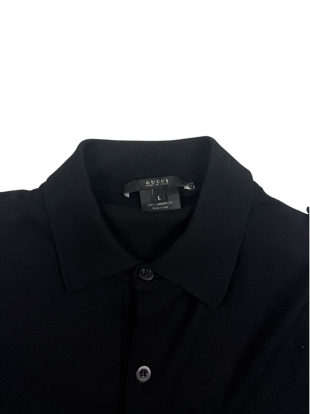 Gucci 2000’s 100% Wool Military Pocket Shirt
