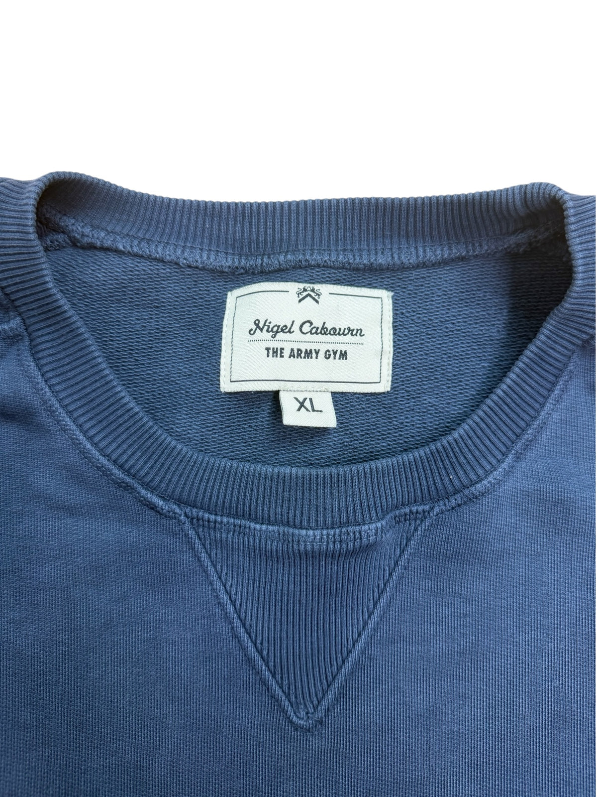 Nigel Cabourn Army Globe Embroidered Globe Sweatshirt
