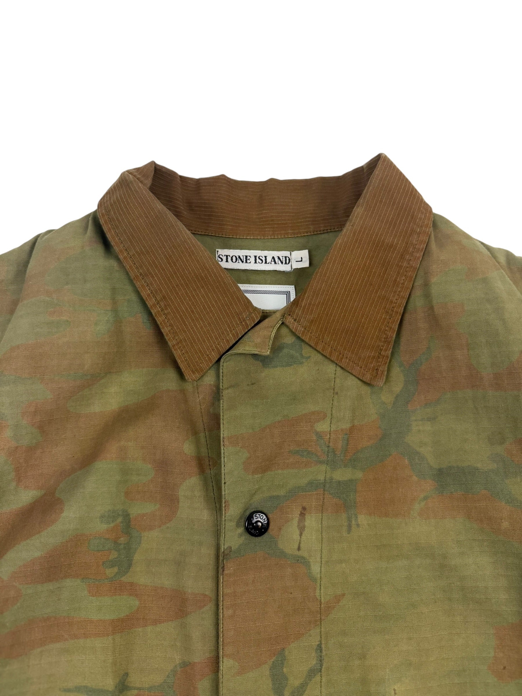Stone Island SS89 Ice Camo Field Jacket