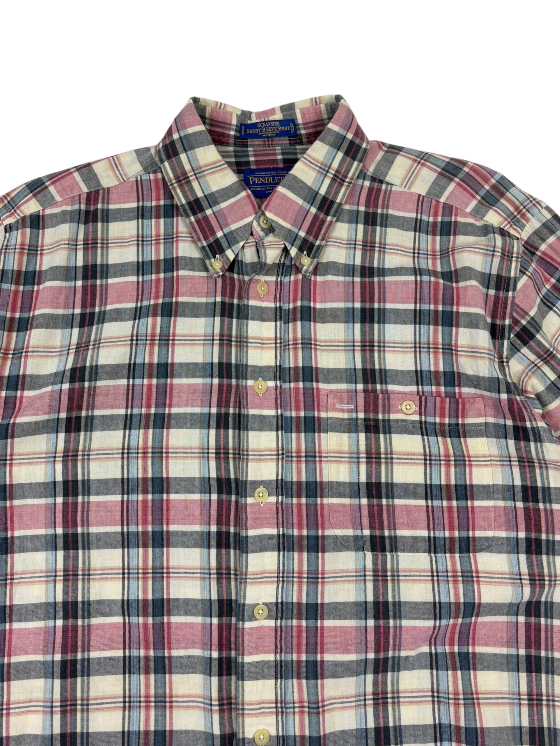 Pendleton Button Down Plaid Shirt