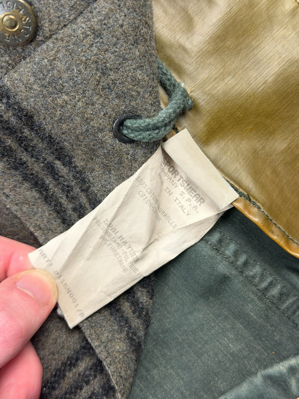 Stone Island AW94 Glazed Raso Gommato