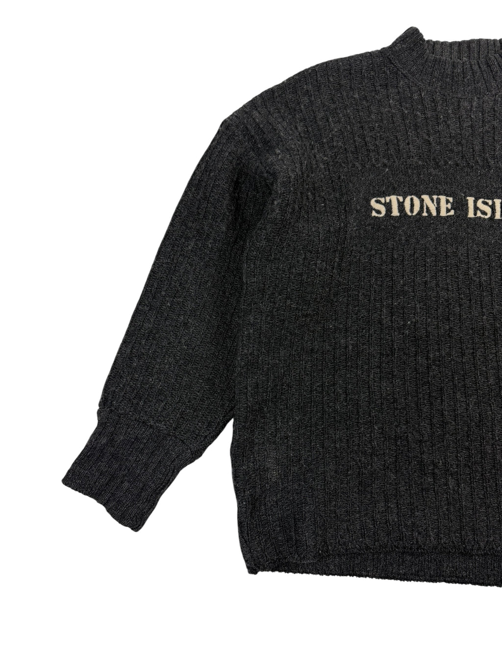 Stone Island AW86 Spell-Out Wool Knit