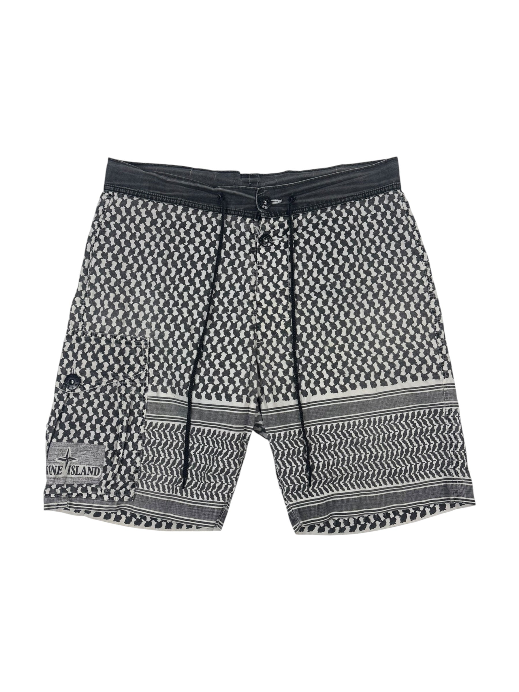 Stone Island SS06 Keffiyeh Shorts