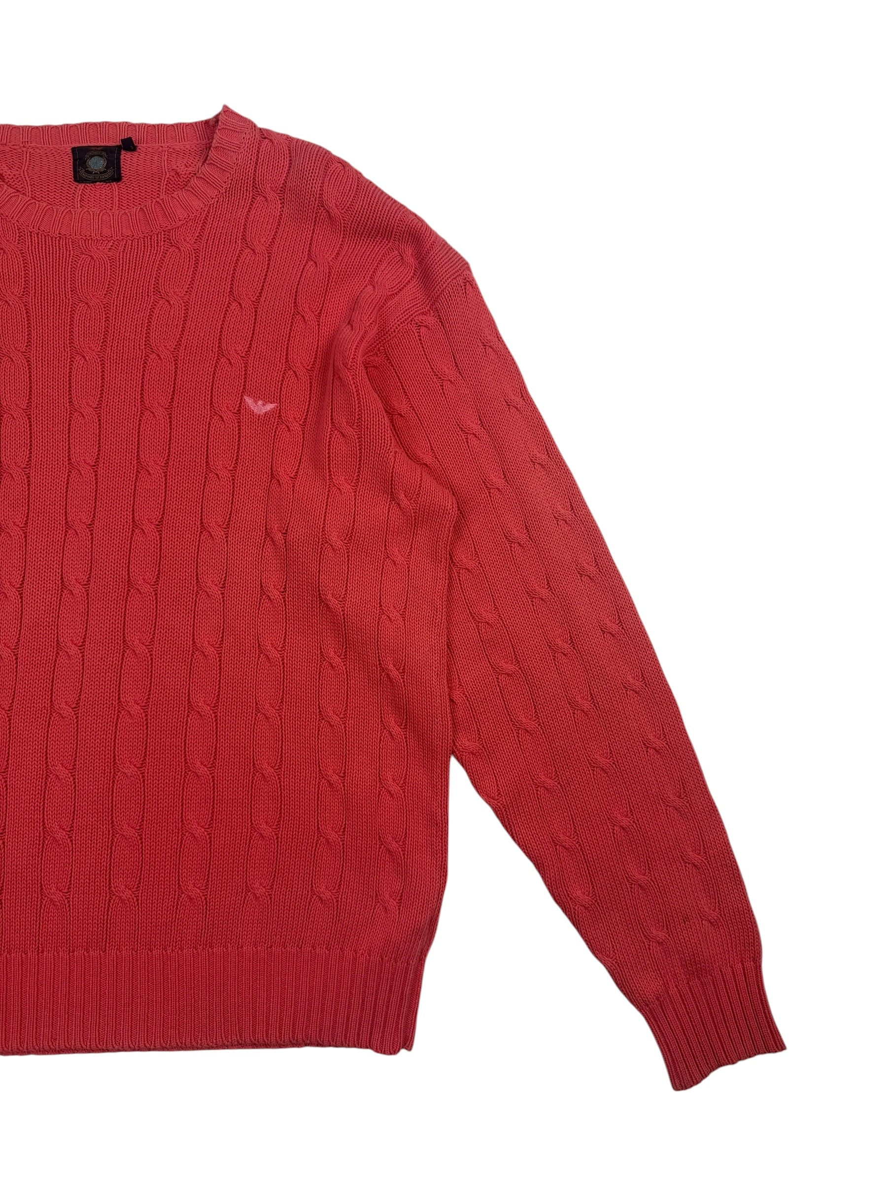 Emporio Armani 1980’s Cable Knit Sweater
