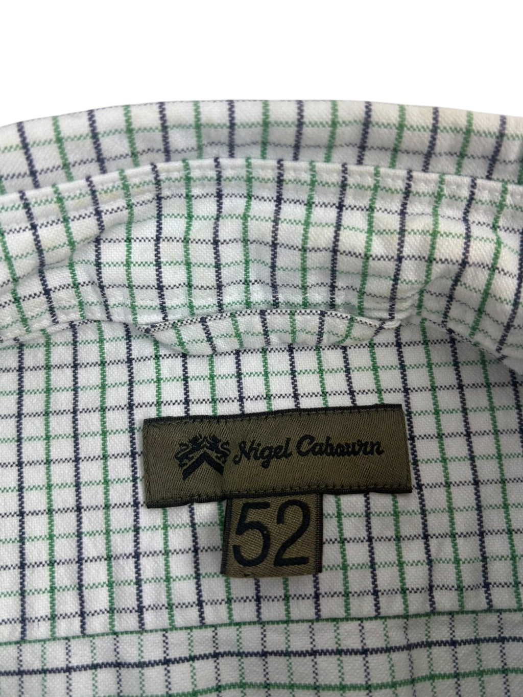 Nigel Cabourn Mainline Checked British Officer Shirt