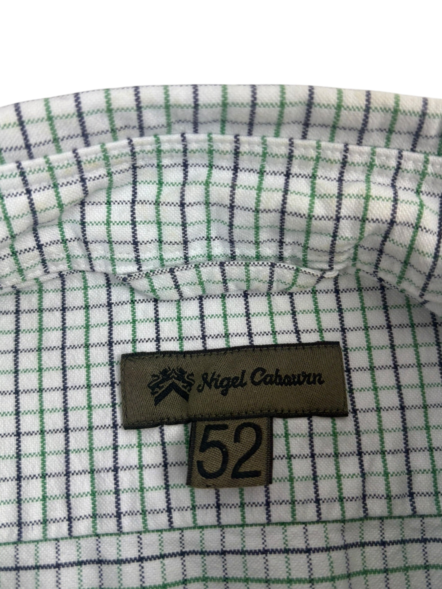Nigel Cabourn Mainline Checked British Officer Shirt