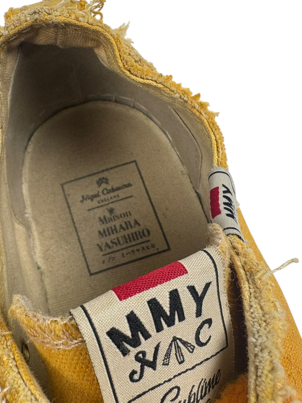 Maison Mihara Yasuhiro x Nigel Cabourn Low Cut Overdyed Sneakers