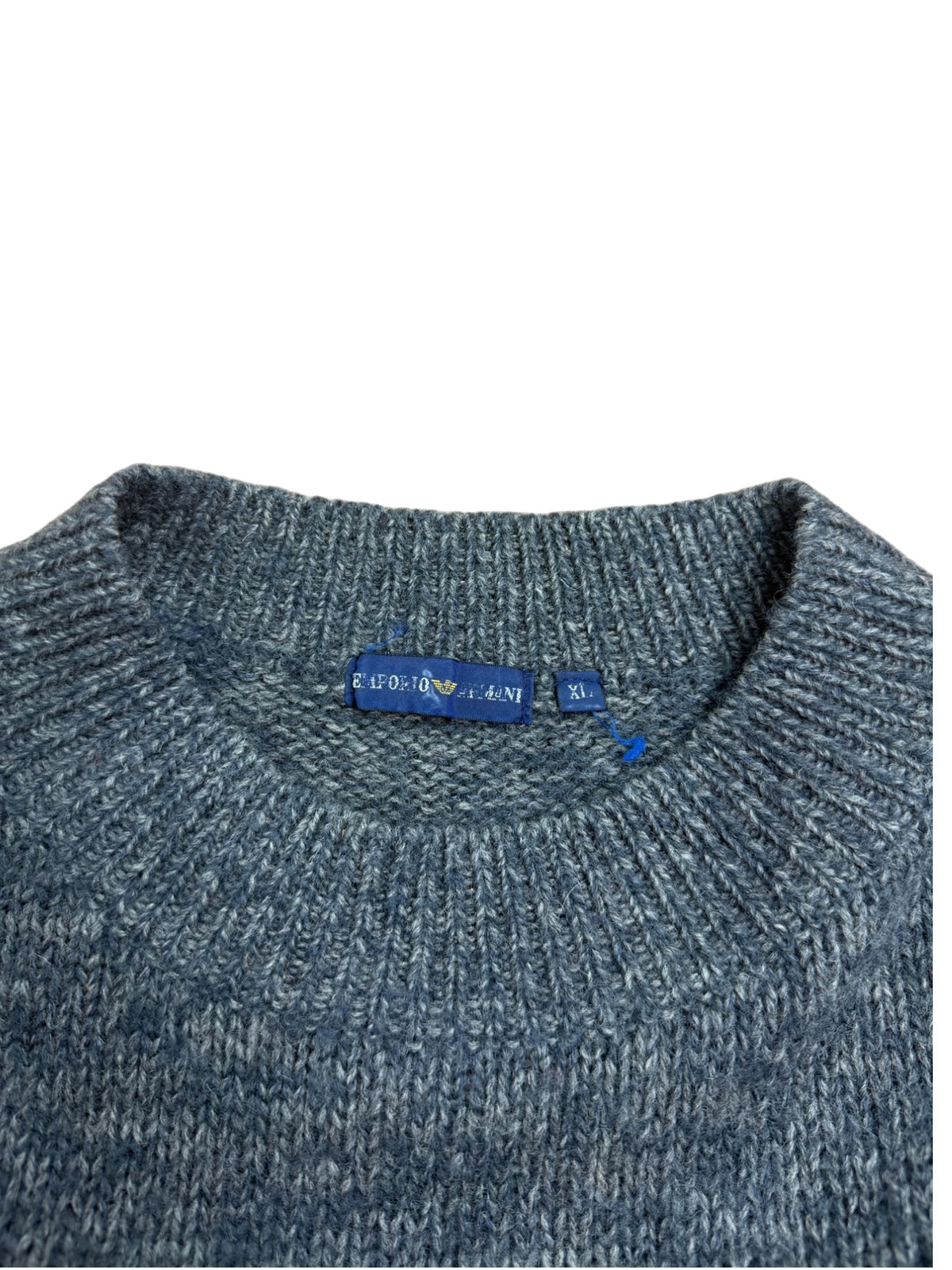 Emporio Armani 90s Shetland Wool Sweatshirt