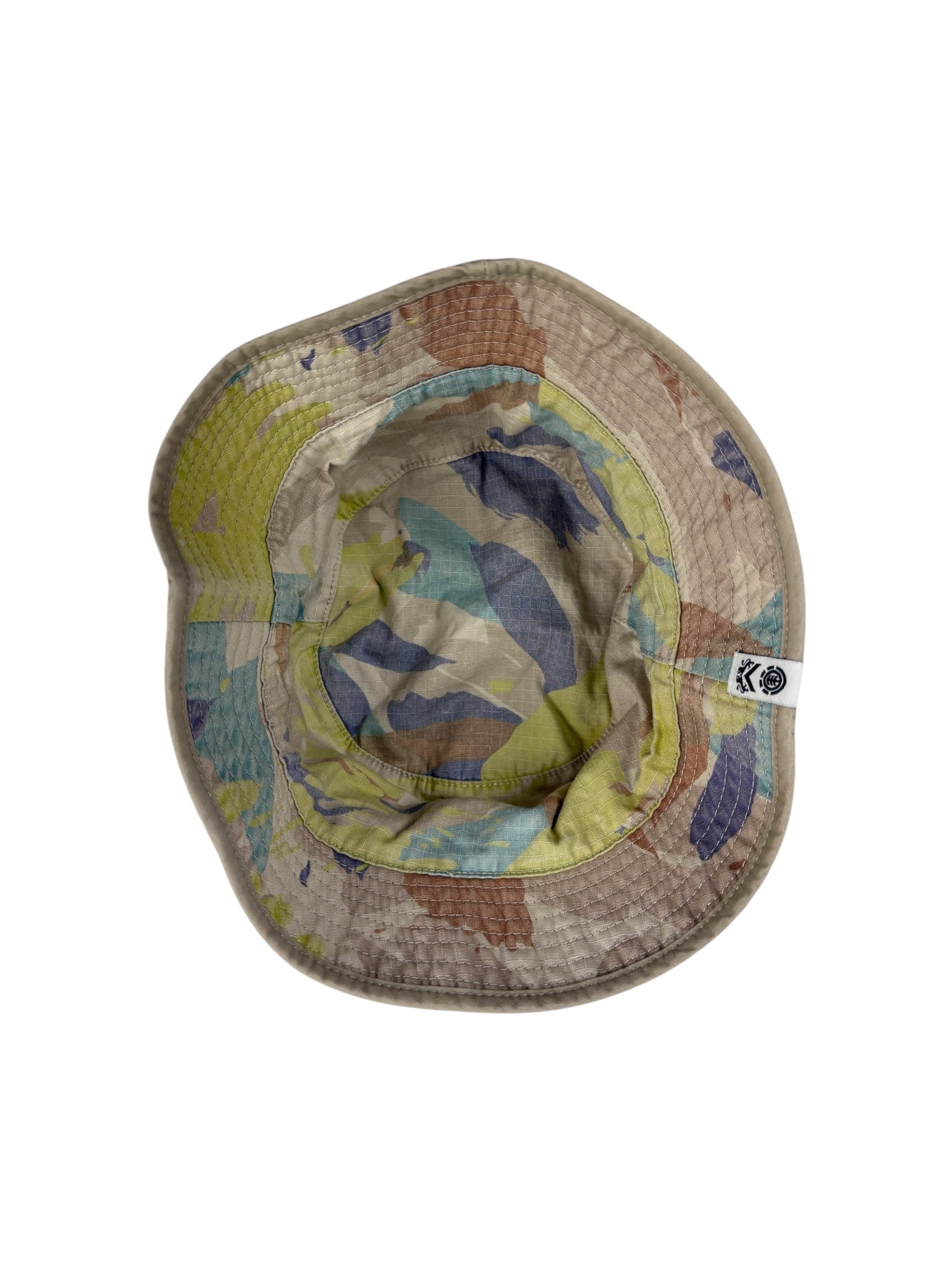 Nigel Cabourn Element Reversible Camo Bucket Hat