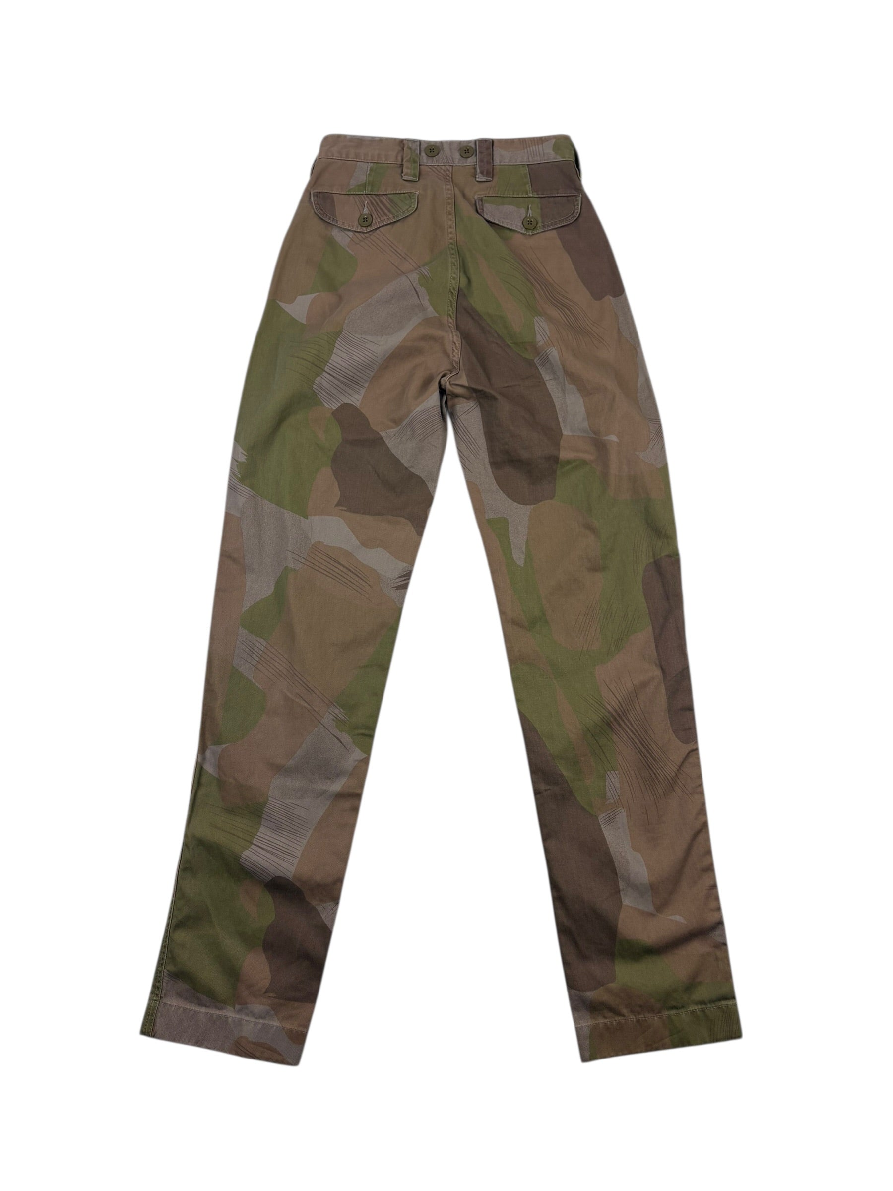Nigel Cabourn Lybro Pleated Army Camo Pant