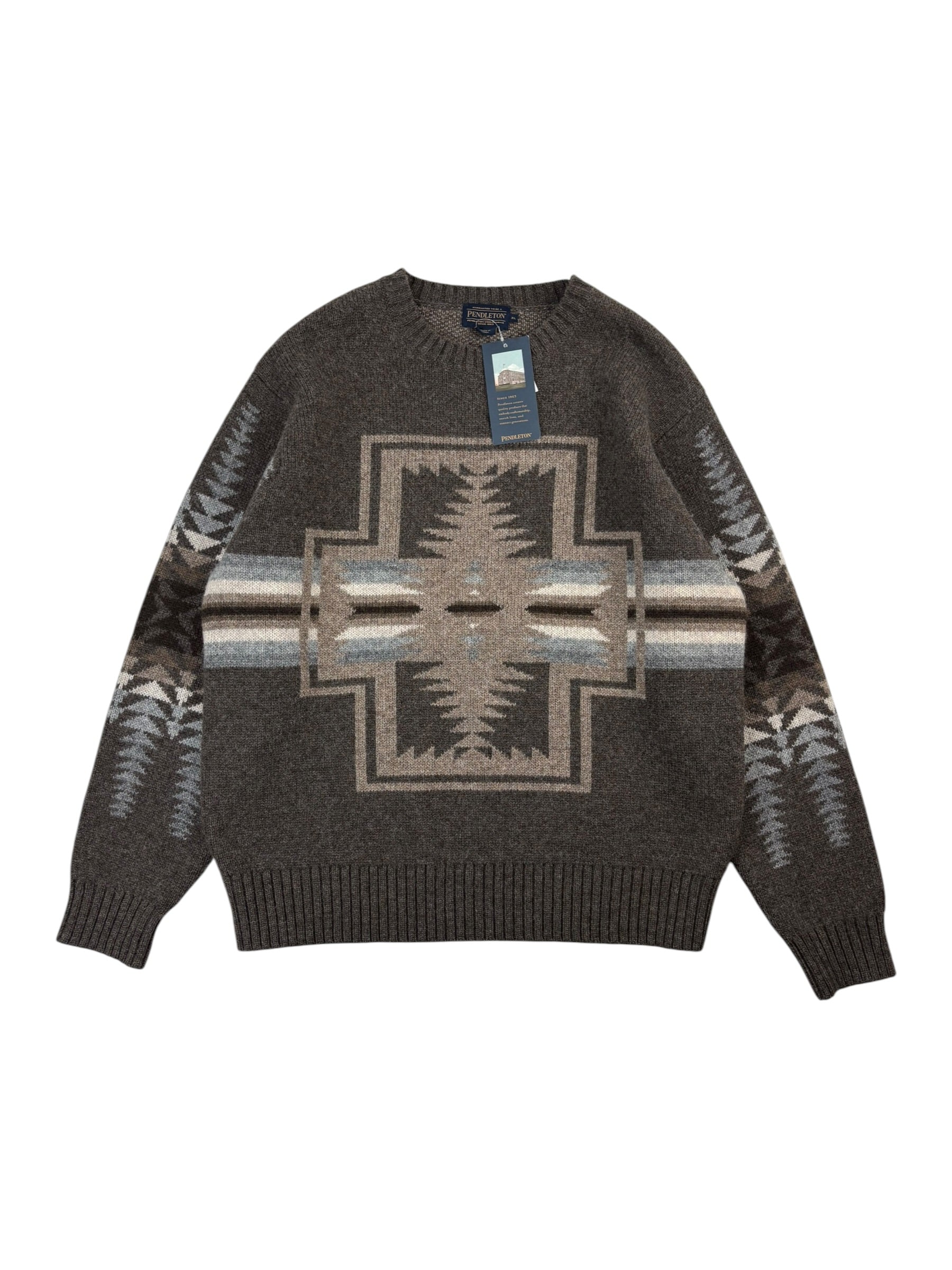 Pendleton Shetland Harding Crew Neck Sweater