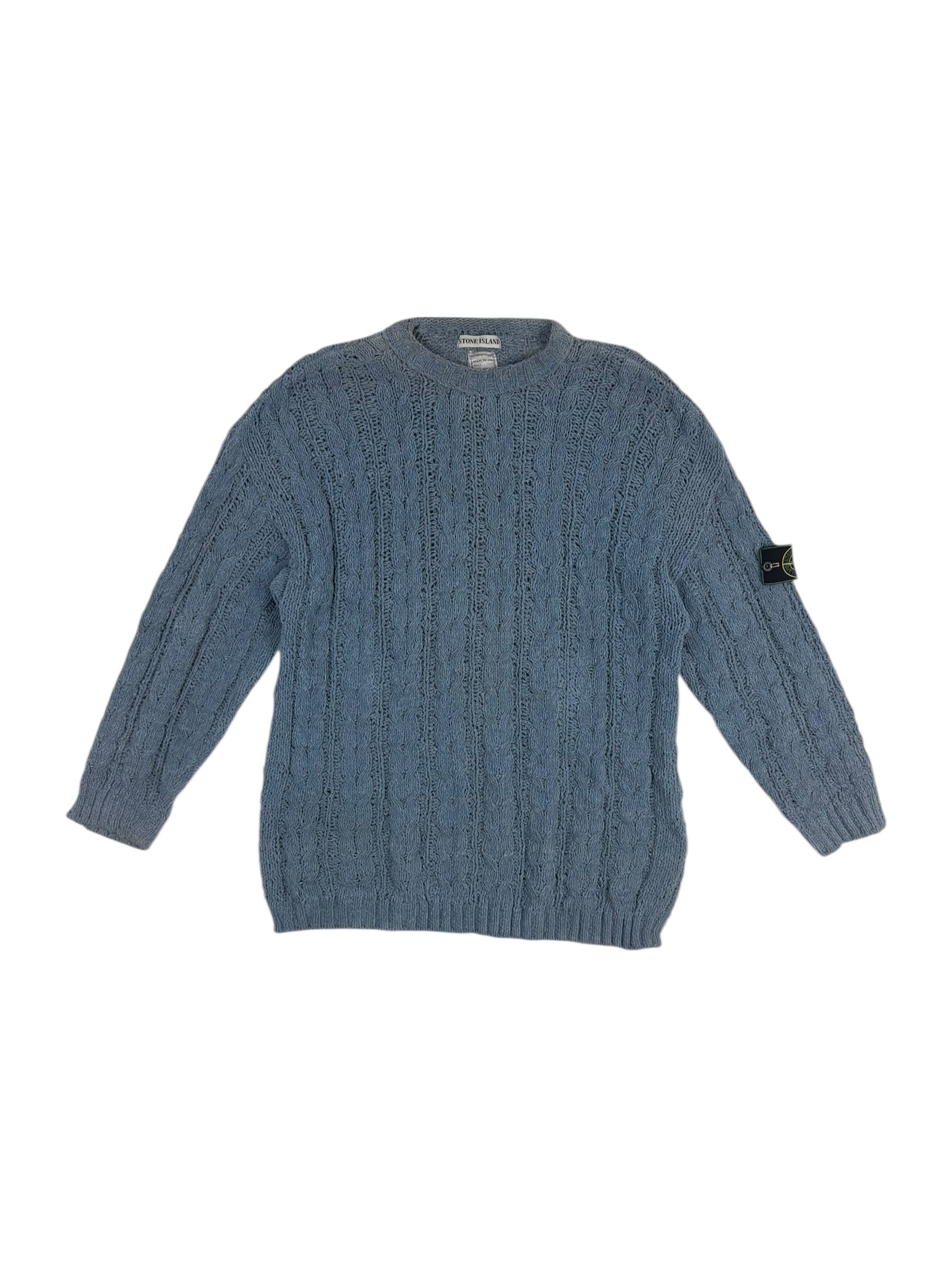 Stone Island AW89 Chenille Cable Knit
