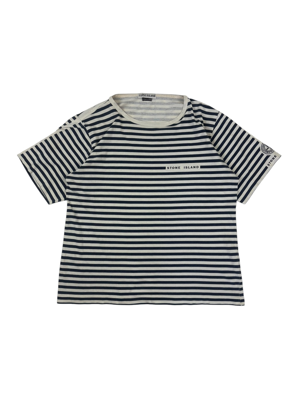 Stone Island SS97 Stripe Spell Out T-Shirt