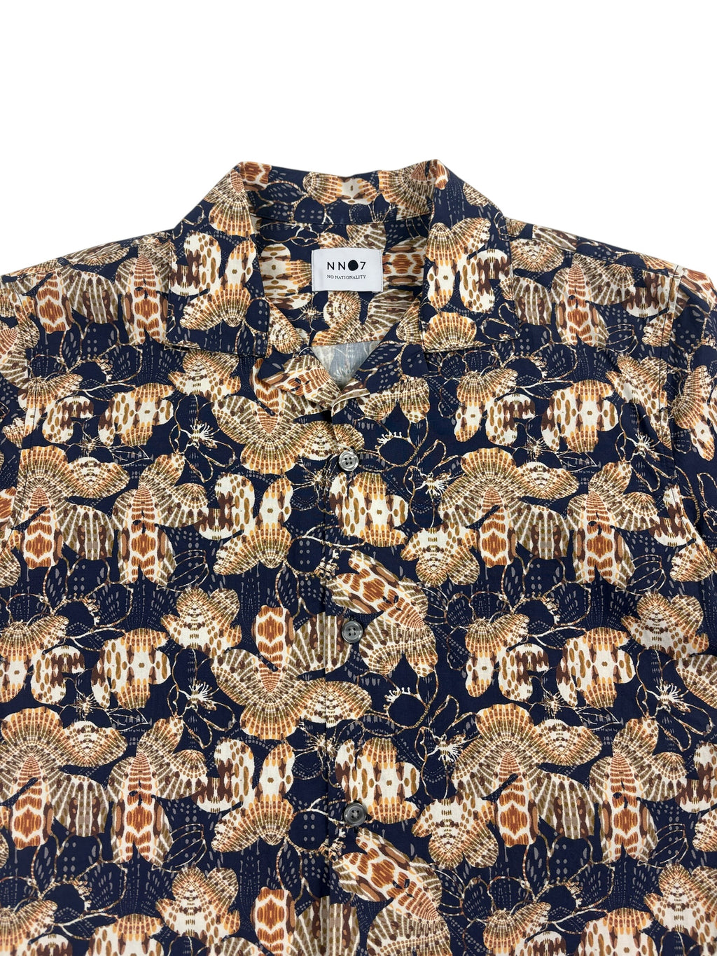 NN07 No Nationality Miyagi Print Shirt