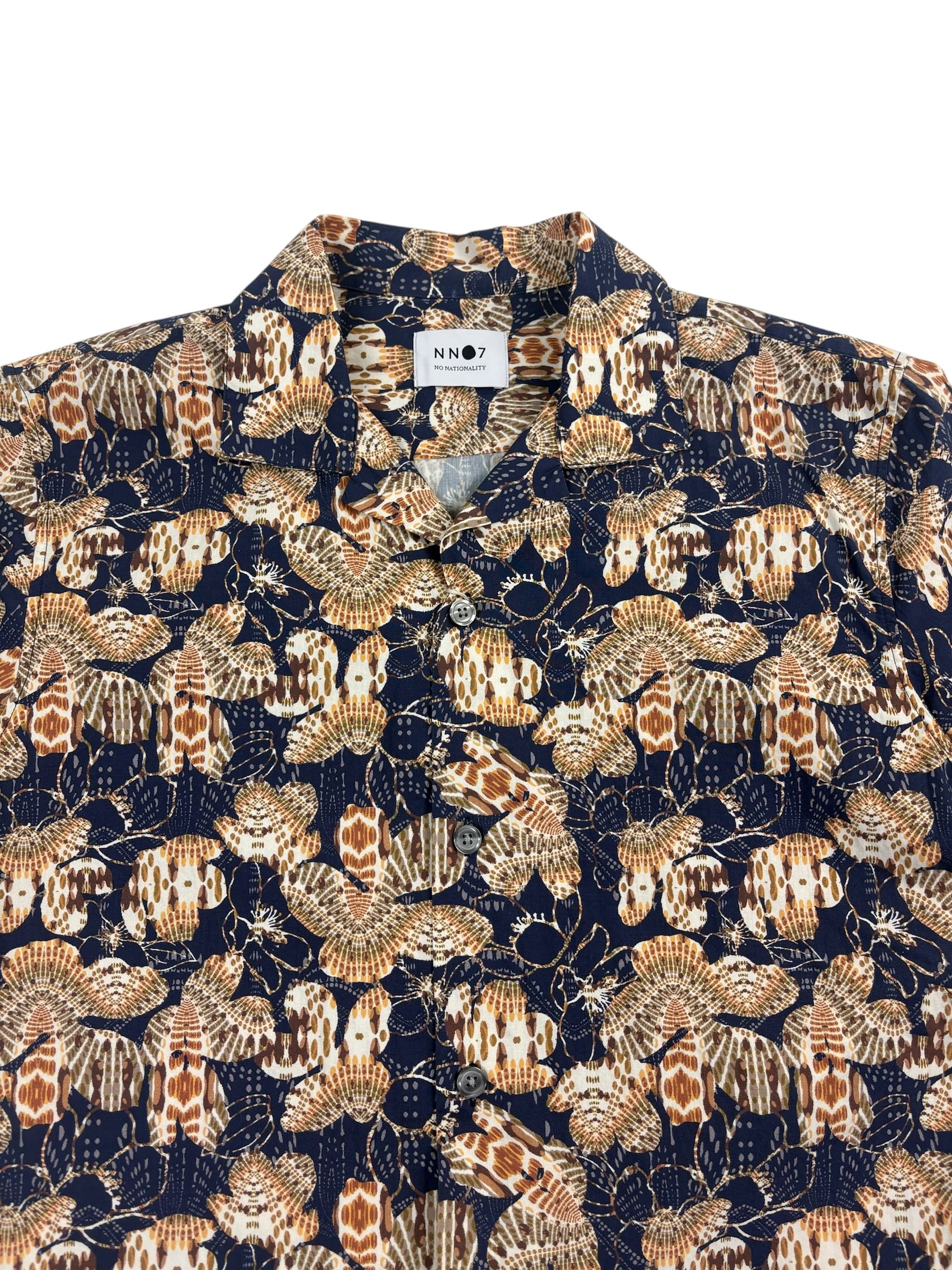 NN07 No Nationality Miyagi Print Shirt