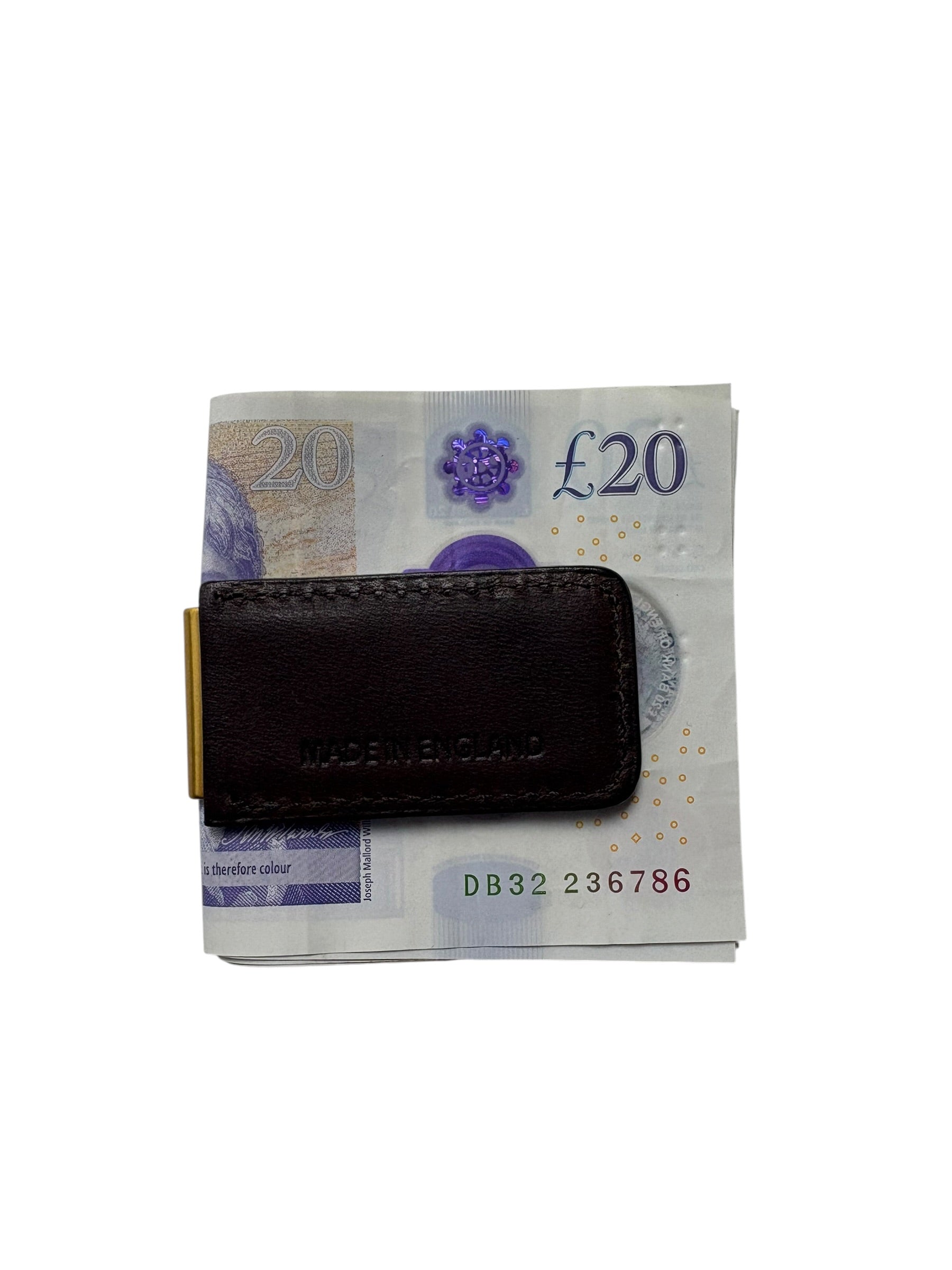 Nigel Cabourn England Leather Money Clip