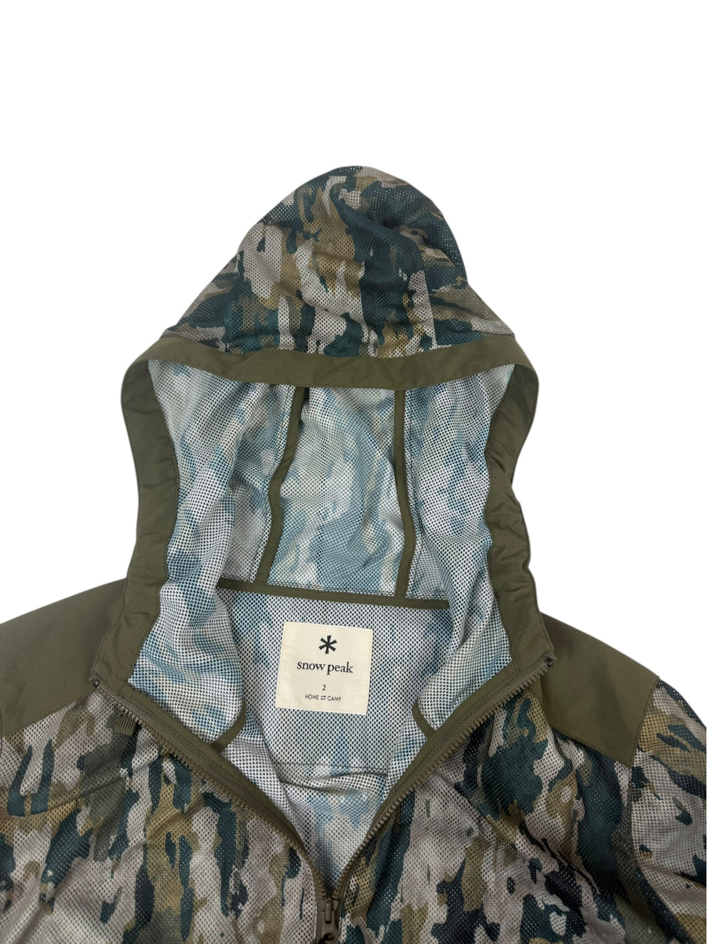 Snow Peak Printed Insect Shield Mesh Middle Jacket