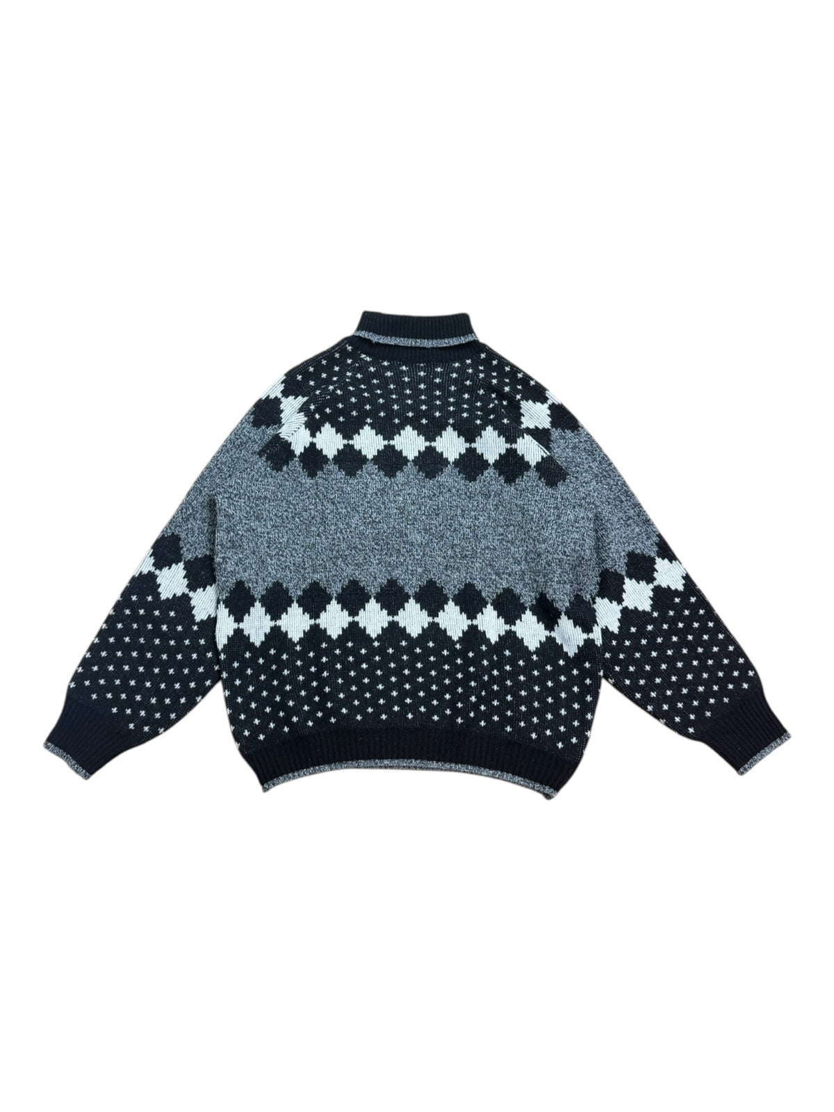 Chipie 80s Embroidered Roll Neck Knit