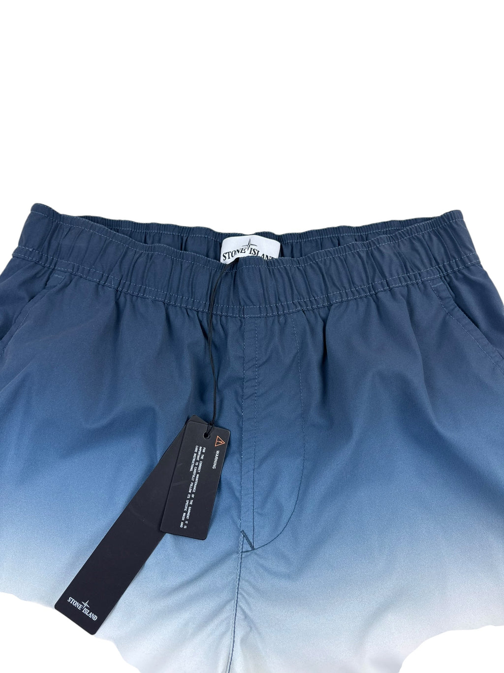 Stone Island Striped Swimming Trunks