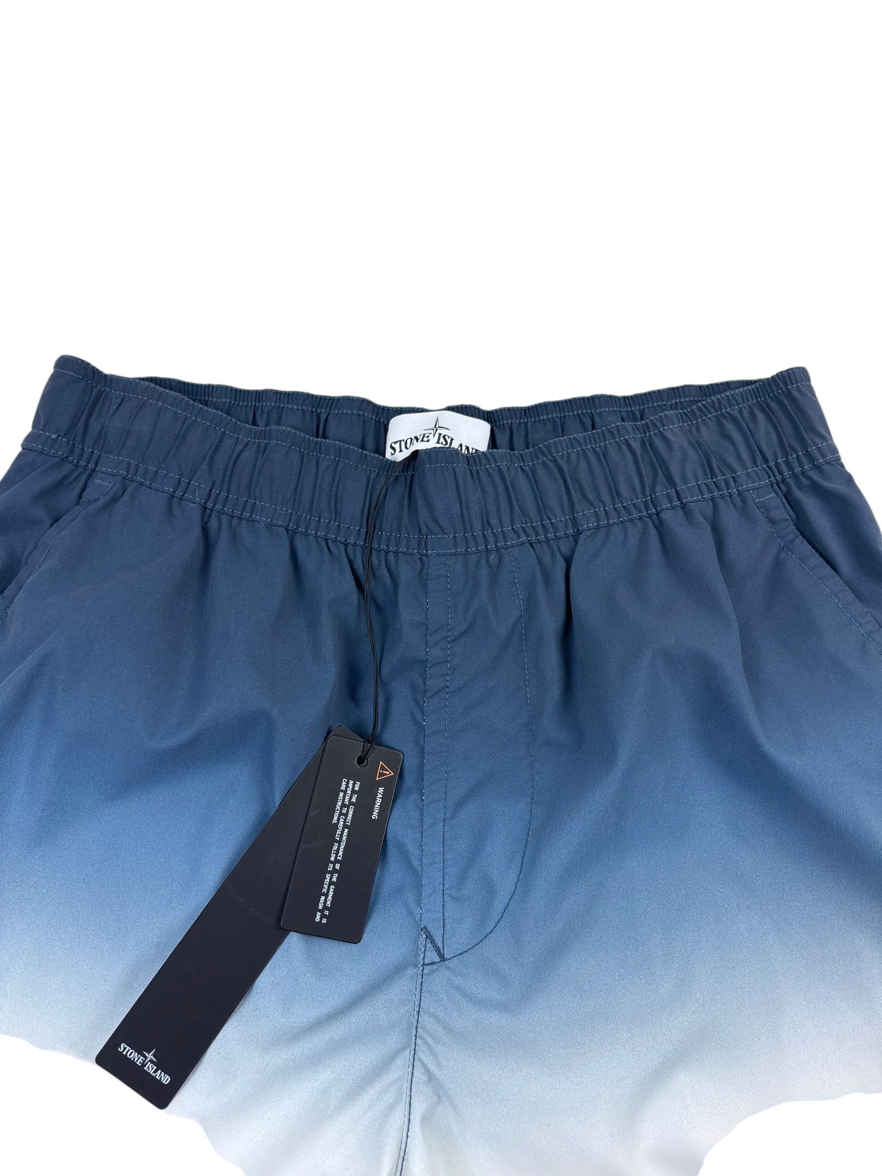 Stone Island Striped Swimming Trunks