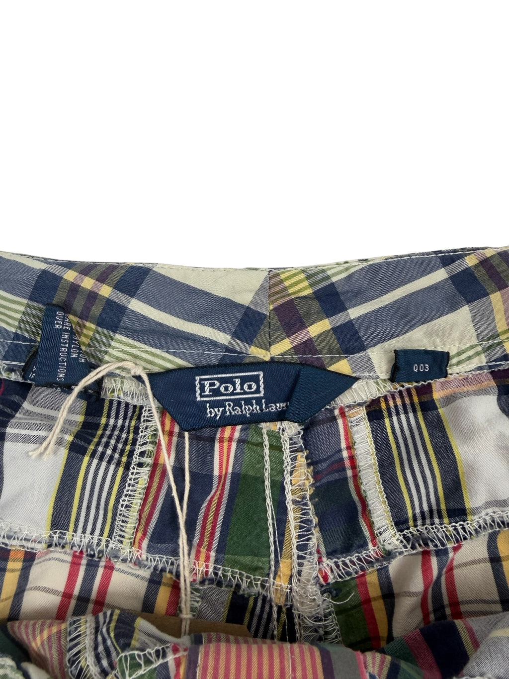 Polo Ralph Lauren Patchwork Madras Swim Trunks