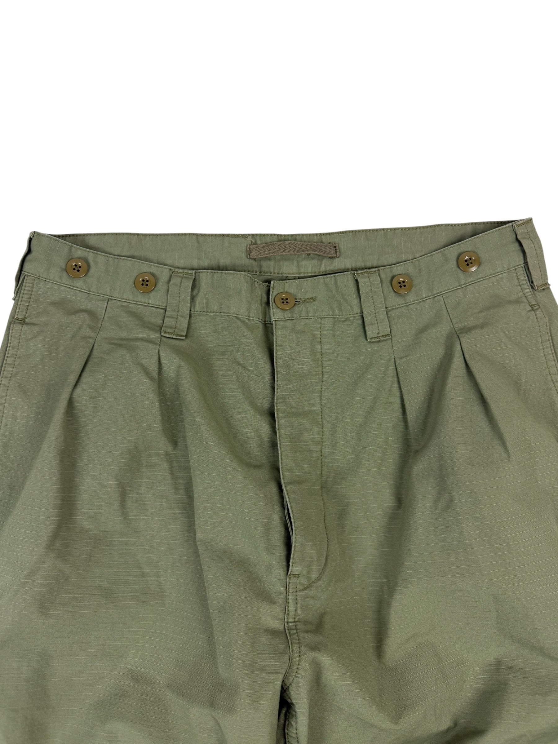 Nigel Cabourn Lybro Pleated Chino Trousers