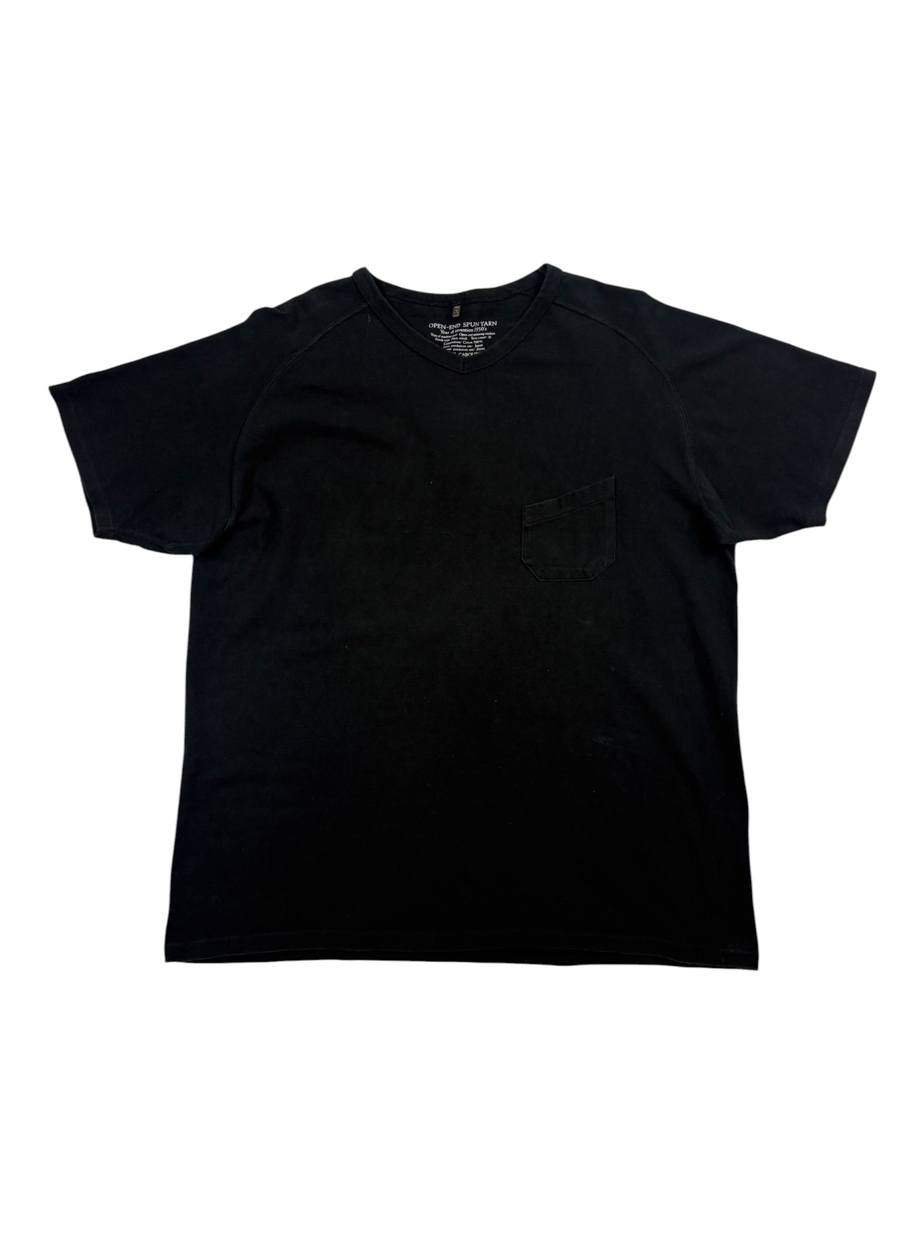 Nigel Cabourn Mainline Vortex V-Neck T-Shirt