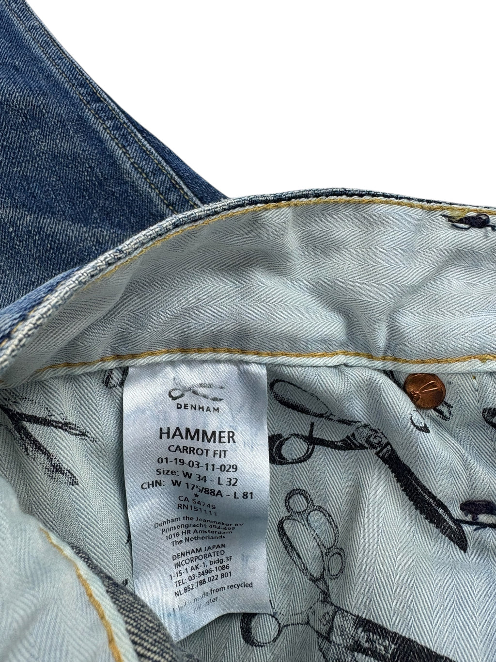 Denham Selvedge Hammer Mijmaru Jeans