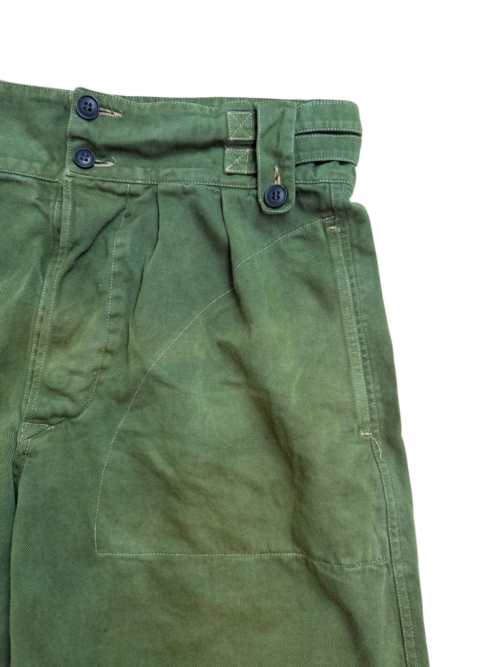Nigel Cabourn Authentic Limited Edition Indian Khaki Drill Shorts