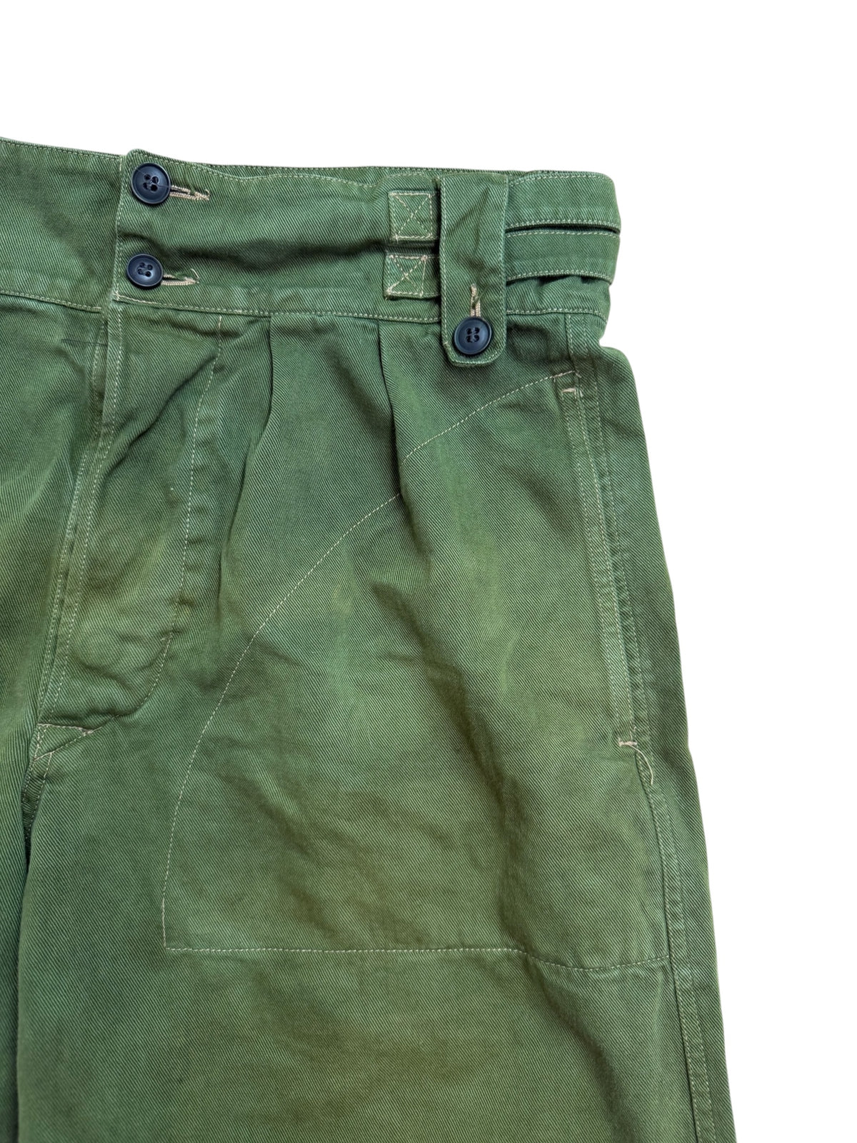 Nigel Cabourn Authentic Limited Edition Indian Khaki Drill Shorts