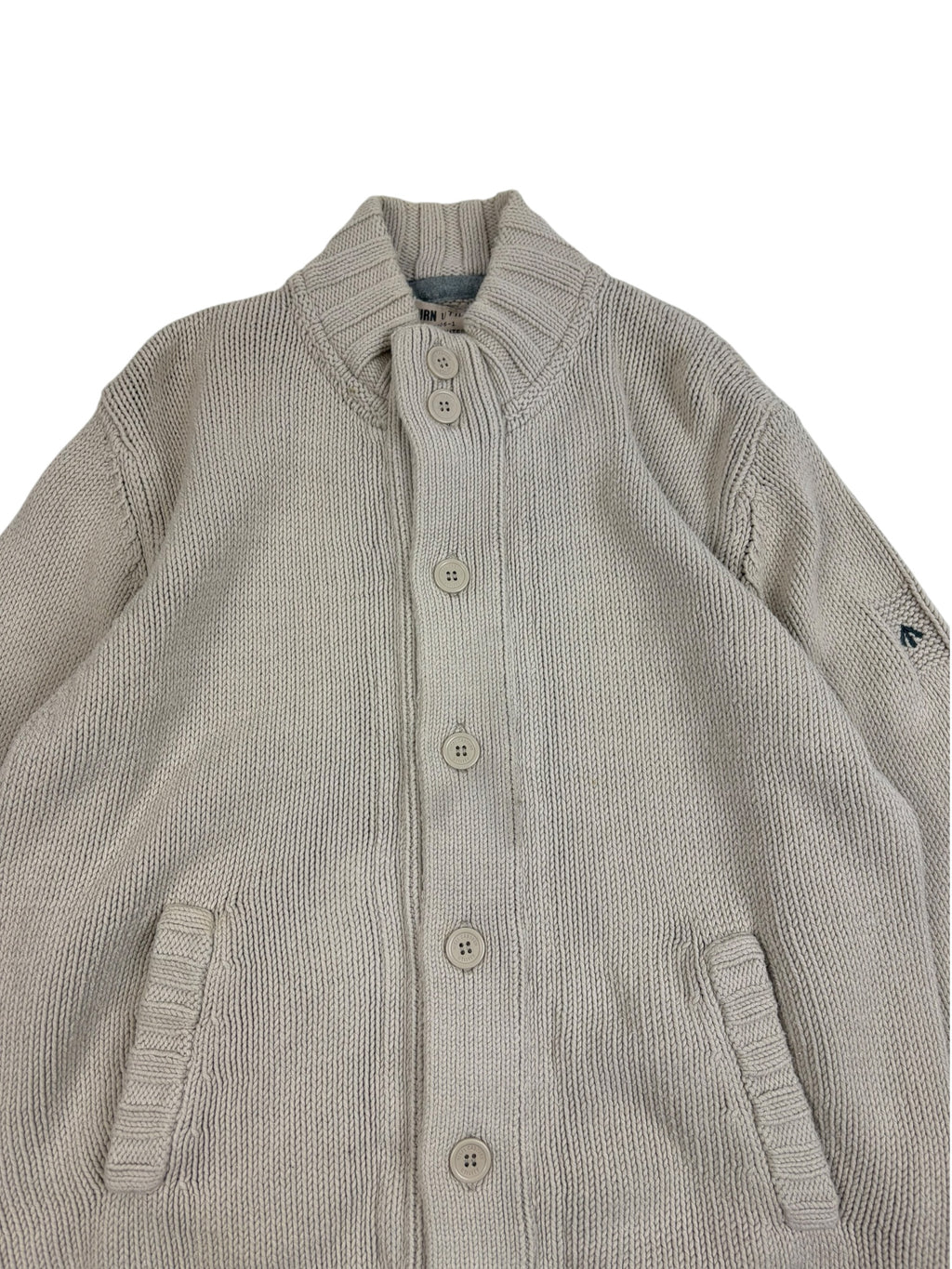 Nigel Cabourn Utility 2000s Broad Arrow Knit Cardigan