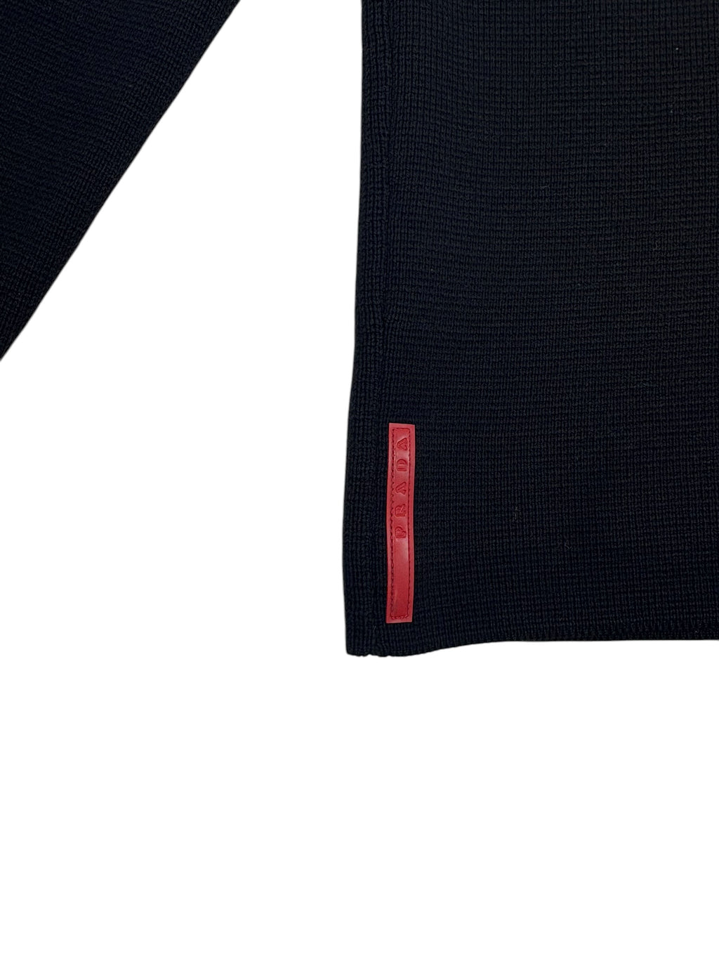 Prada Sport 2000s Half Zip Knit Jumper