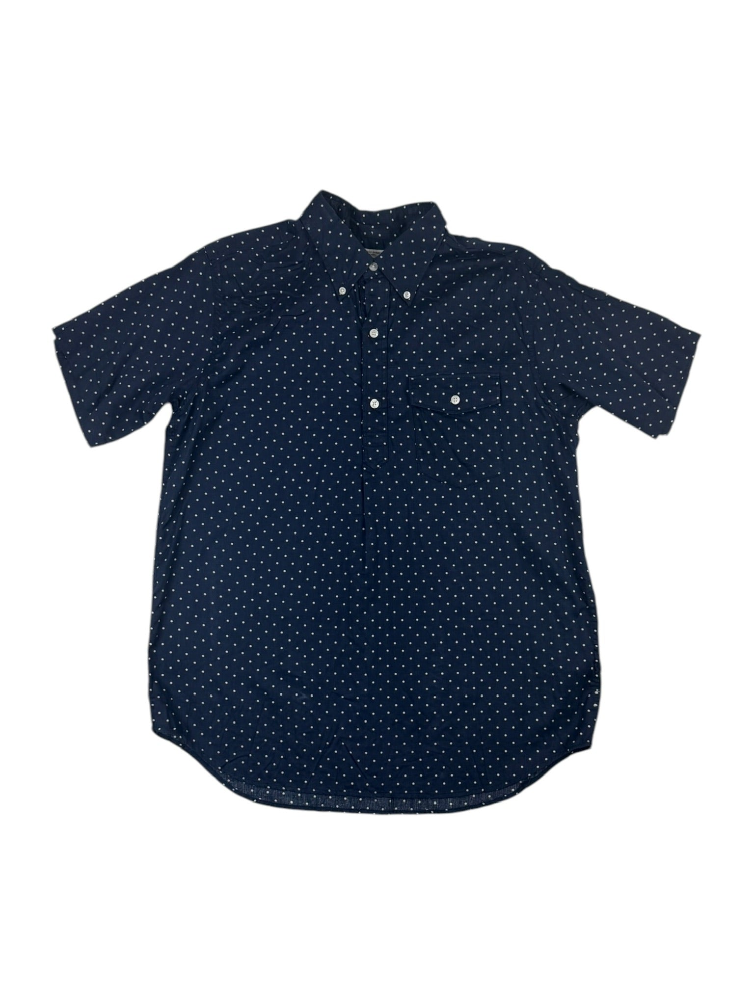 Engineered Garments Polka-Dot Short Sleeve Pullover Shirt
