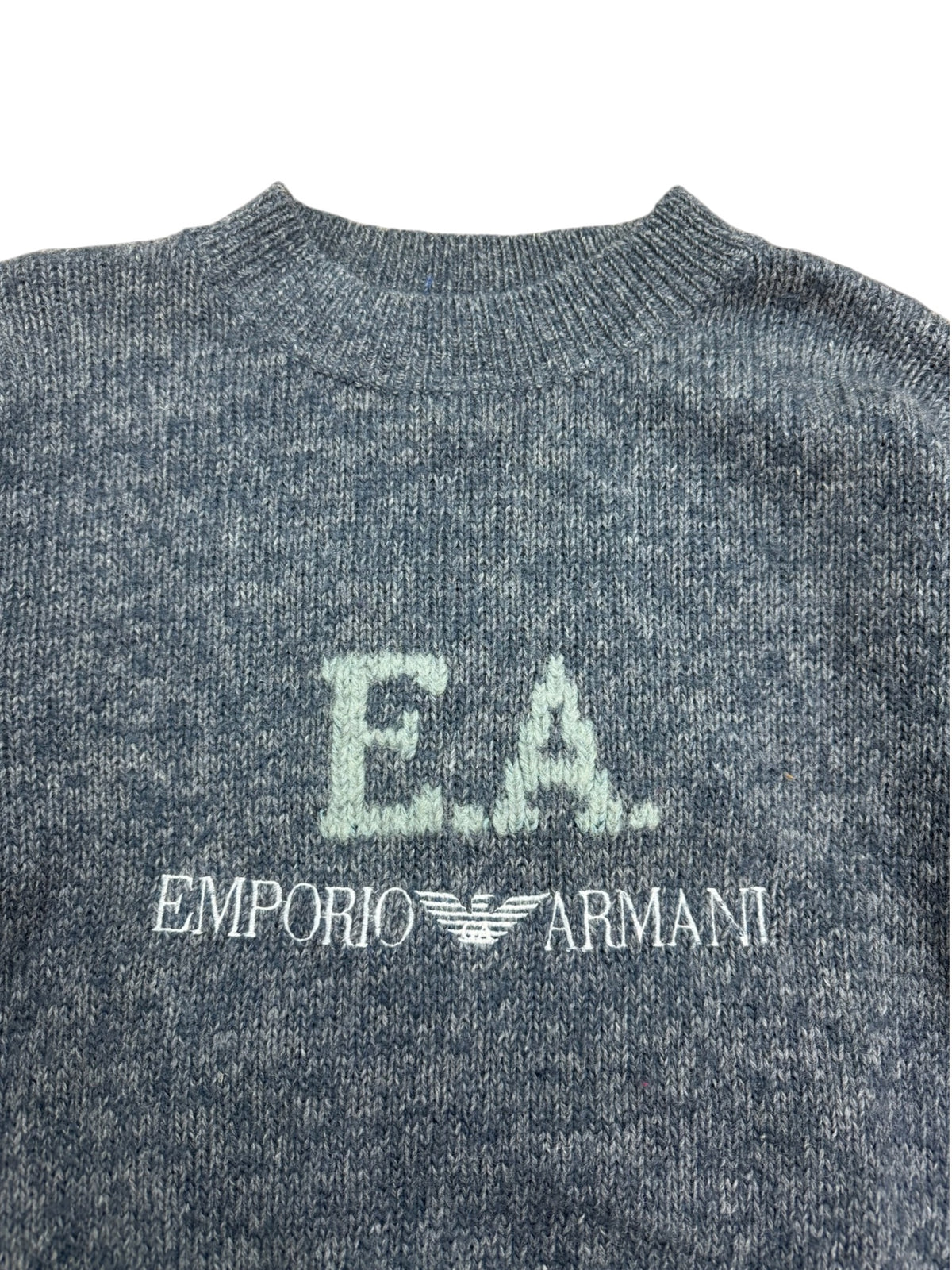 Emporio Armani 90s Shetland Wool Sweatshirt