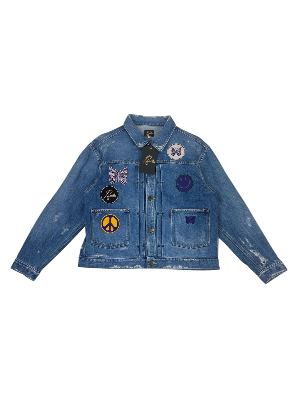 Needles Assorted Patches Jean Jacket